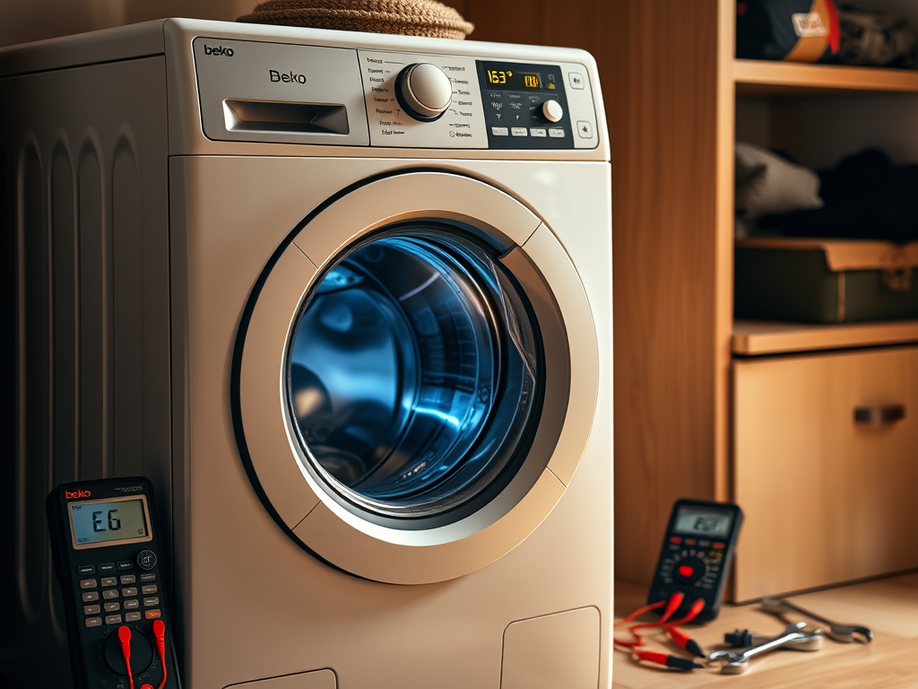 Beko Çamaşır Makinesi E6 Hata Kodu 0262 745 40 41